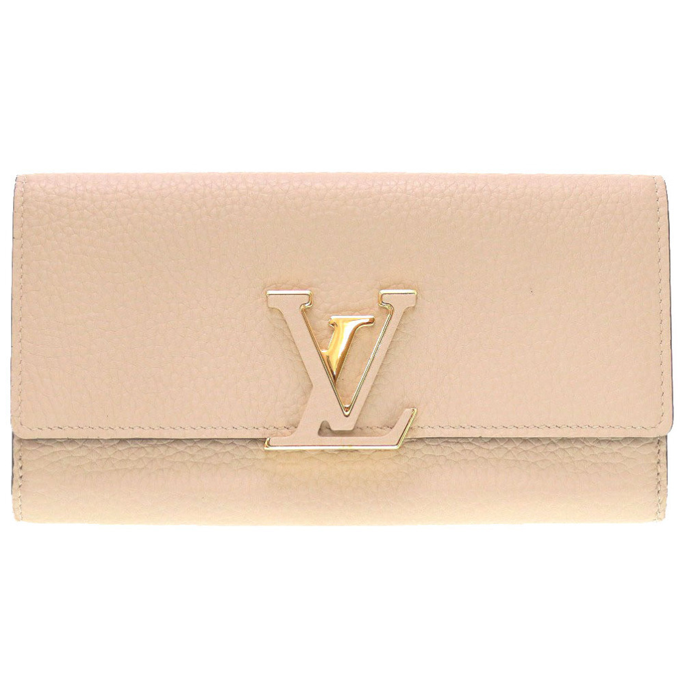Louis Vuitton Portefeuil Capucines Taurillon Leather Galle Long Wallet